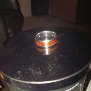 Men's Tungsten Carbide Wood Ring